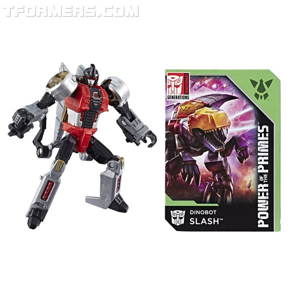 TRANSFORMERS GENERATIONS POWER OF THE PRIMES LEGENDS CLASS DINOBOT SLASH   Out Of Pack (58 of 77)